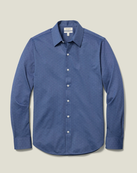 Tech Pique Button Down Shirts
