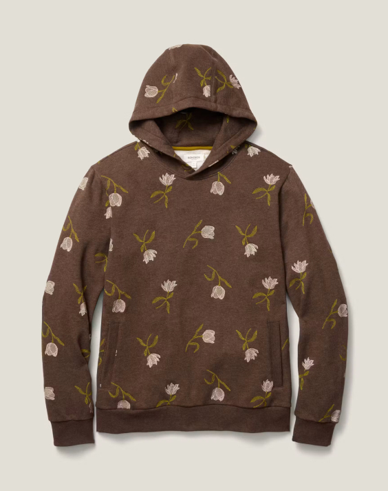 Embroidered Supersoft Fleece Hoodie