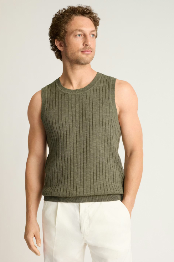 Linen Cotton Tank