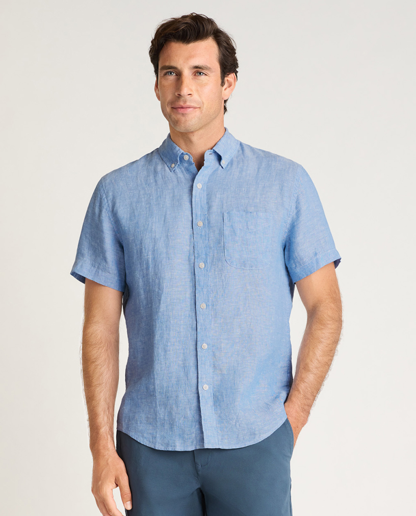 Montauk Linen Short Sleeve Shirt