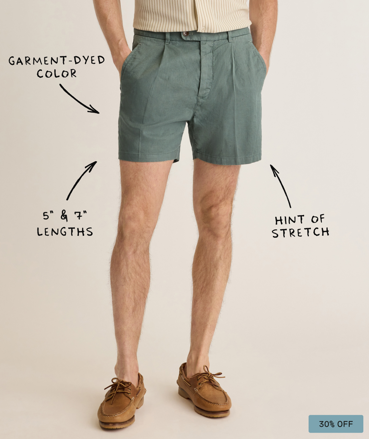 Coastal Linen Short