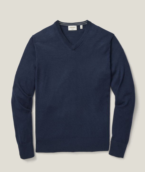 Merino V-neck Sweater