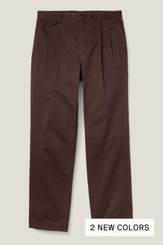 The Original Pleated Chino