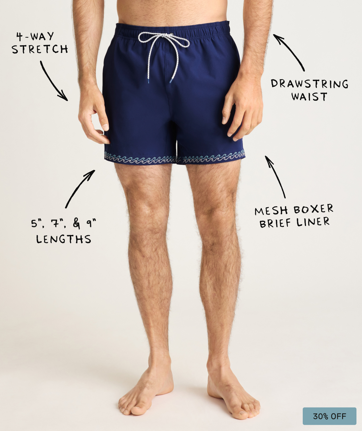 Riviera Swim Trunk