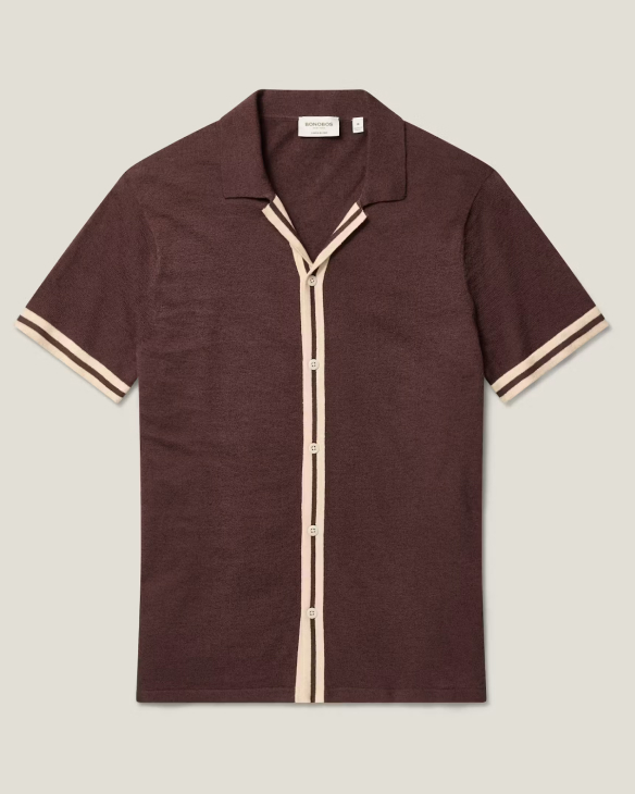 Hudson Cotton Linen Cabana Sweater Polos