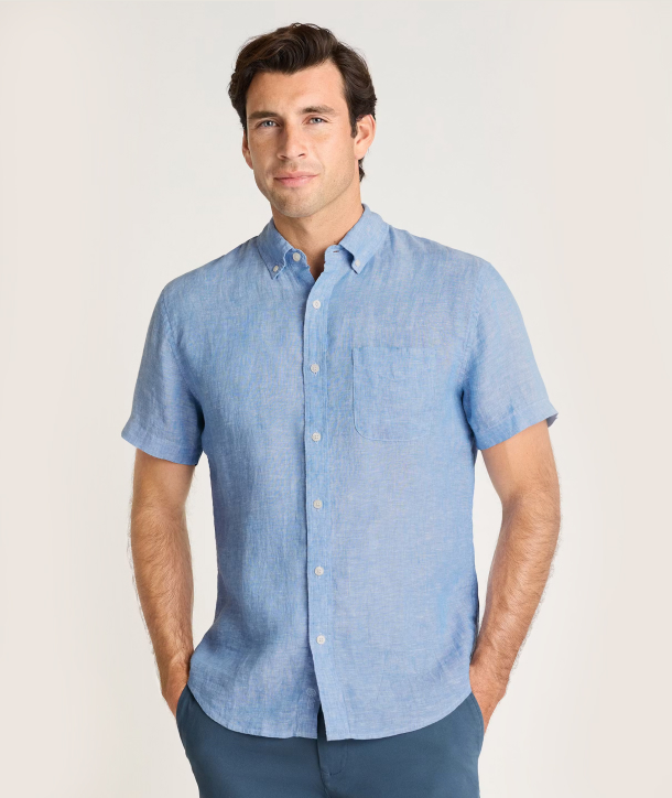 Montauk Linen Short Sleeve Shirt