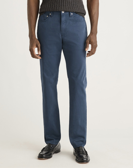 Italian Brushed 5-Pocket Pants