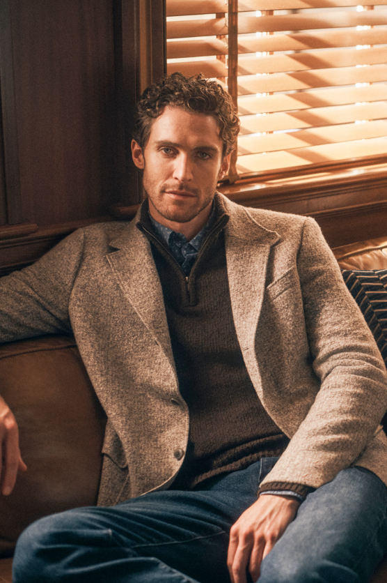 Italian Knit Sports Coat