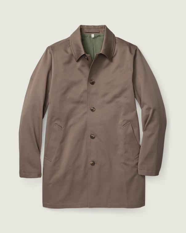 Italian Cotton Car Coat