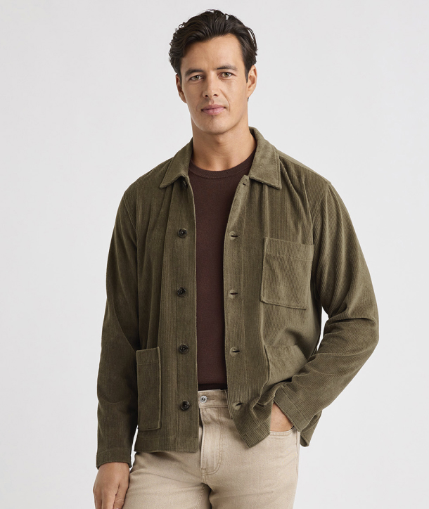 Cozy Cord Shacket