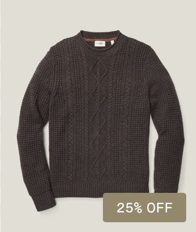 Merino Cable Sweater