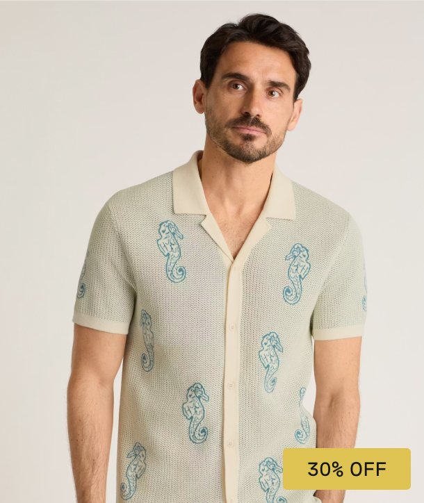 Hudson Cabana Sweater Polo Hudson Cabana Sweater Polo
