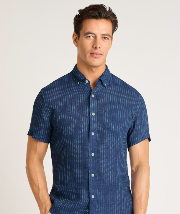 Montauk Linen Short Sleeve Shirt