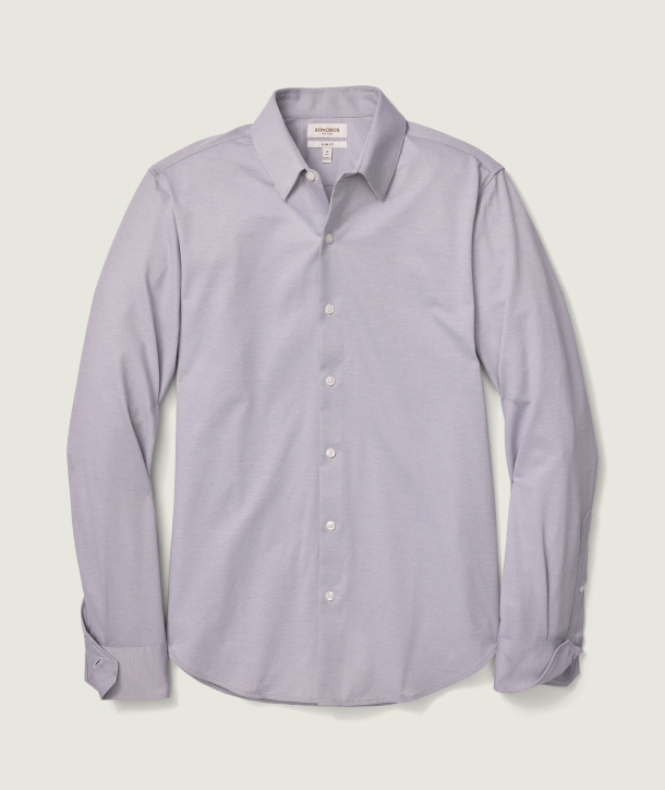 Tech Pique Button Down Shirt