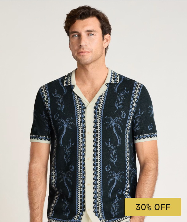 Hudson Cabana Sweater Polo Hudson Cabana Sweater Polo