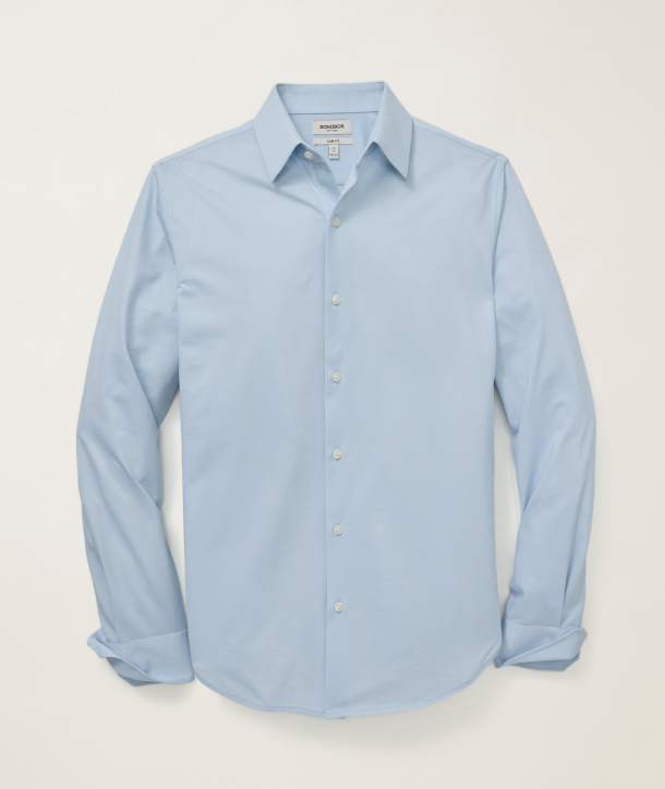 Tech Pique Button Down Shirt