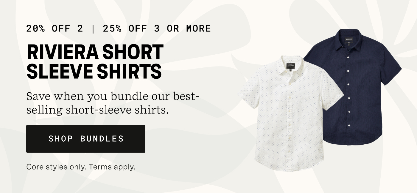 THE RIVIERA SHORT SLEEVE SHIRT BUNDLE