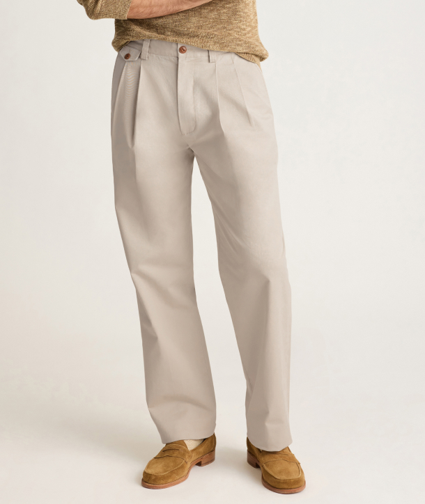 The original pleated chino
