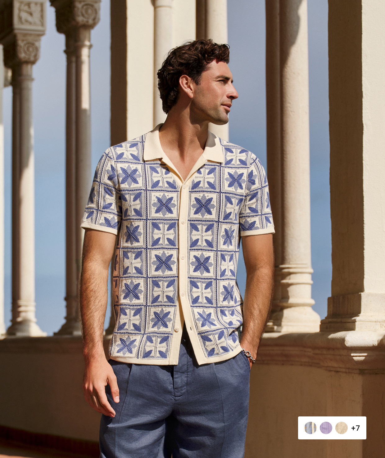 Hudson Cabana Sweater Polo
