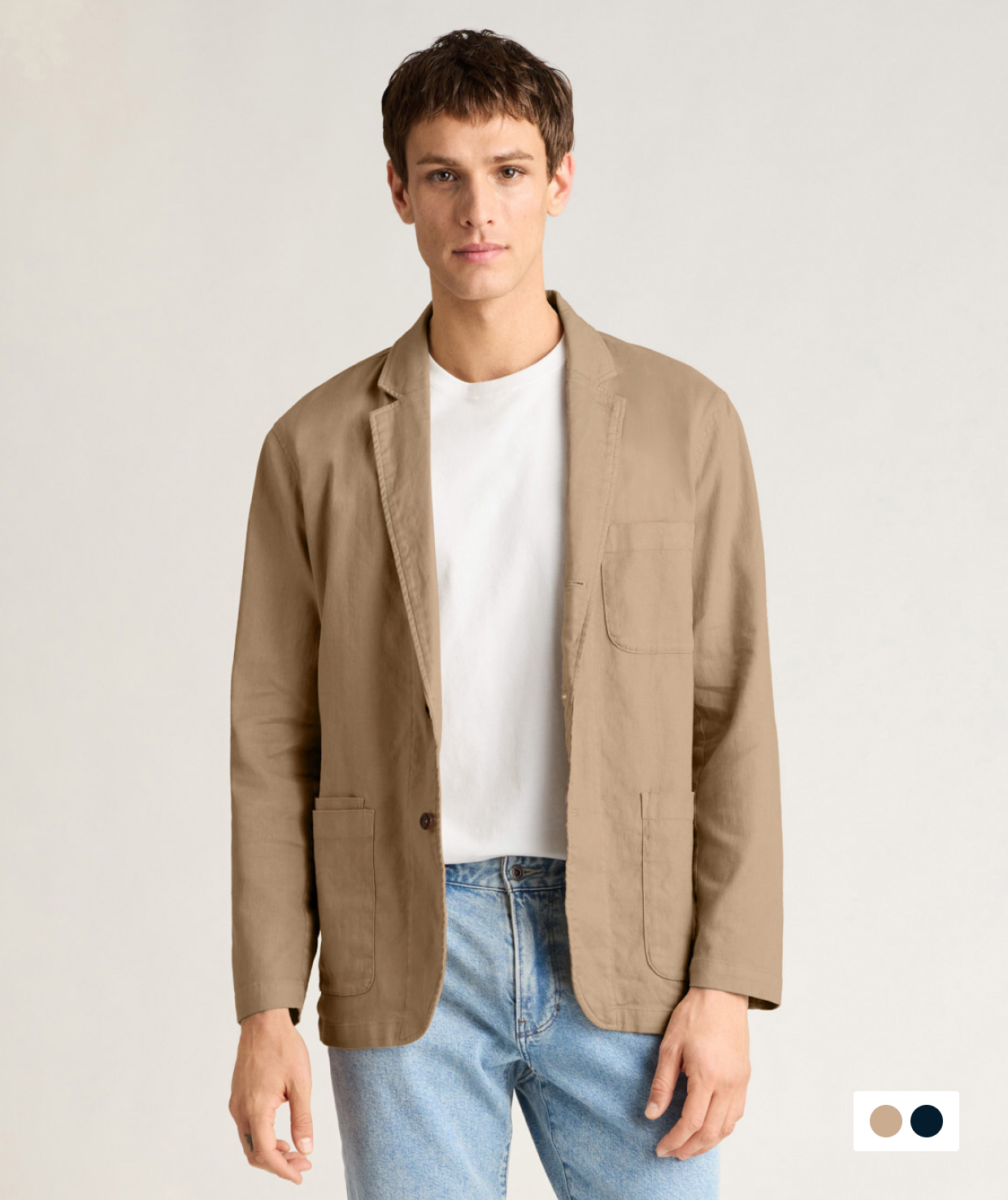 Coastal Linen Blazer