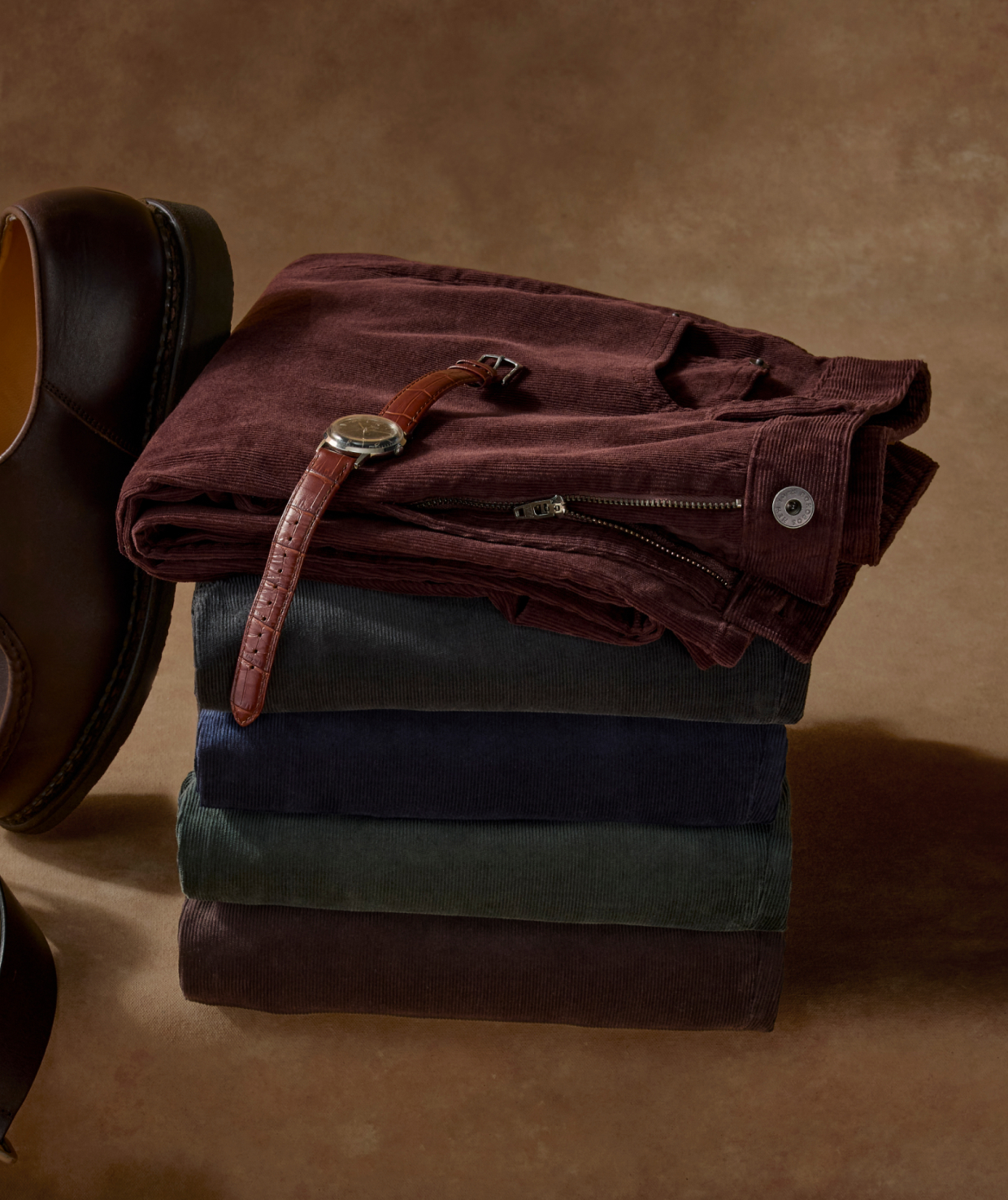 Corduroy 5-Pocket Pants