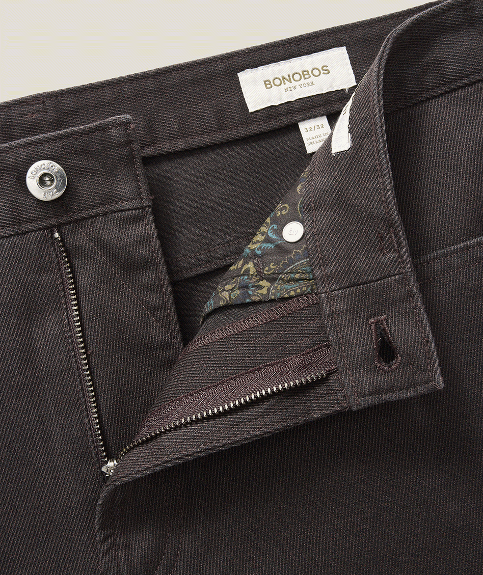Ridgewood Textured 5-Pocket Pant