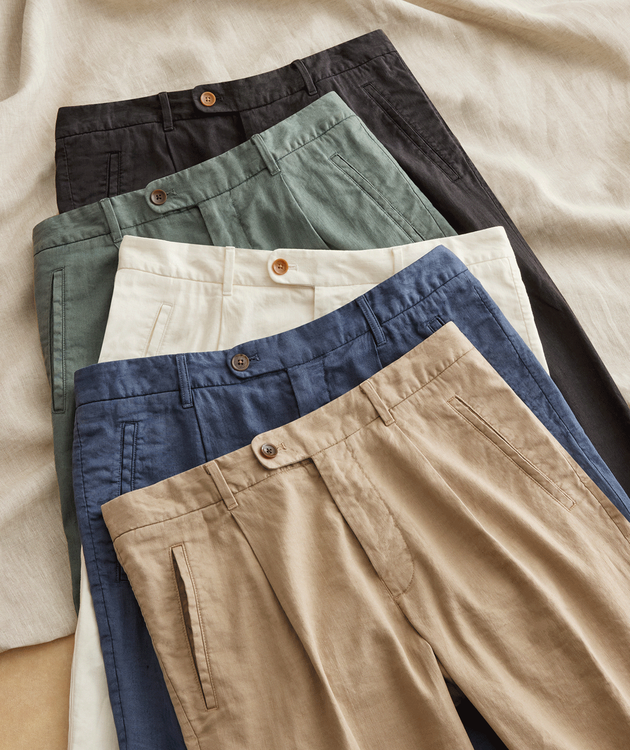 Coastal Linen Pants & Shorts