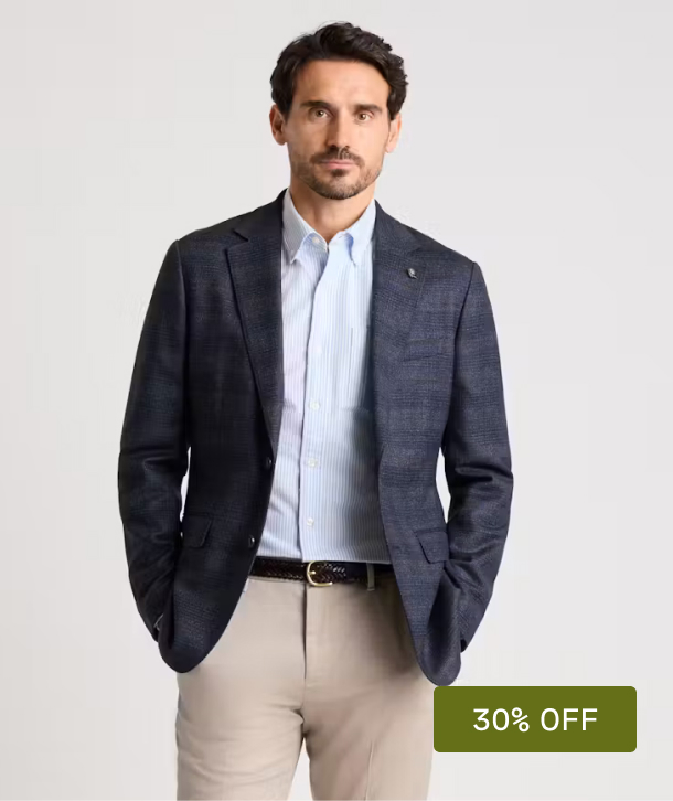 Jetsetter Unconstructed Italian Wool Blazer