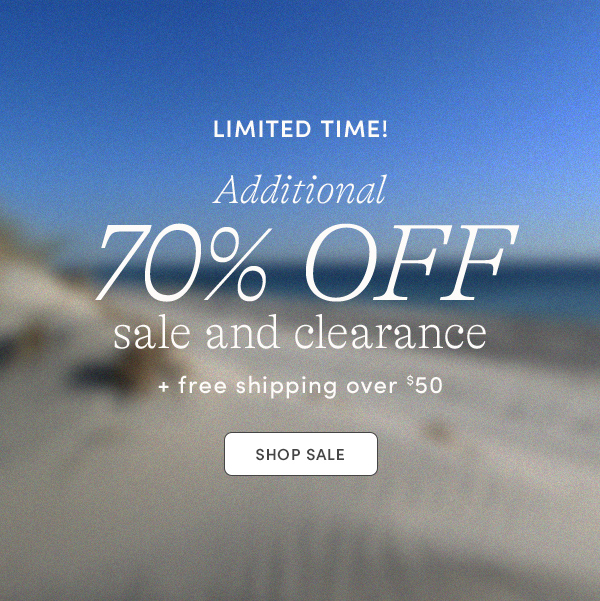 Shop extra 70% off sale and clearance