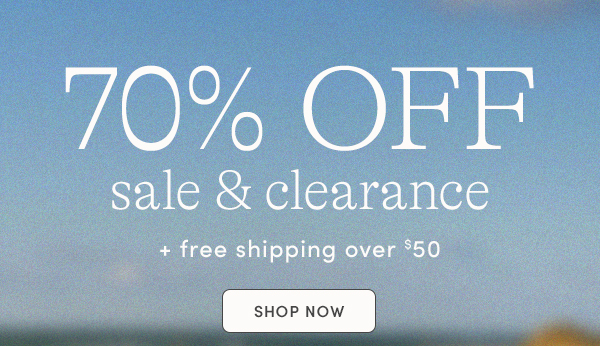 70% off sale