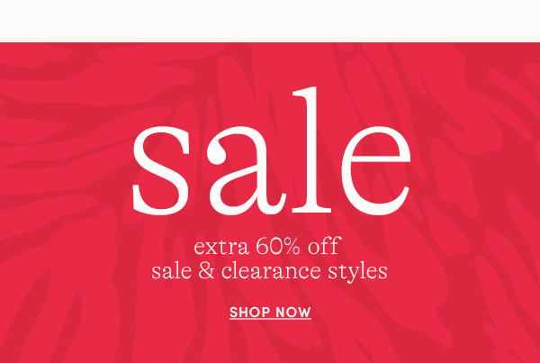 shop extra 60% off sale