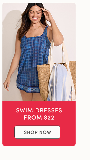 Shop swim dresses from $22