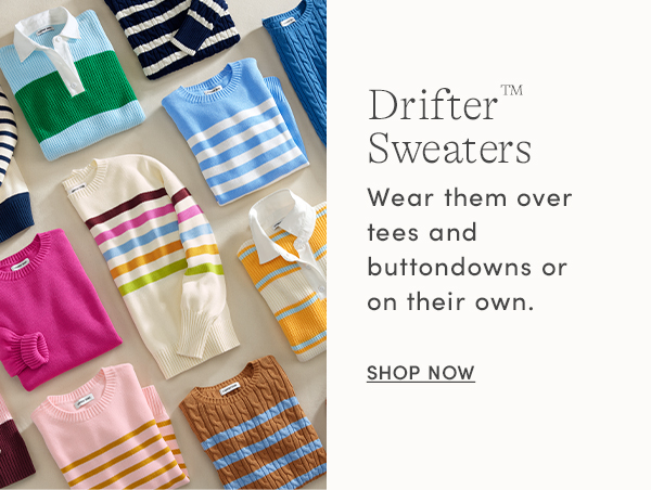 Shop Drifter sweaters
