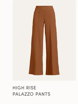 Shop high rise palazzo pants