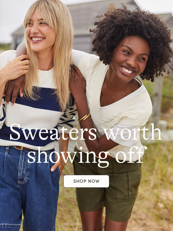 Shop sweaters