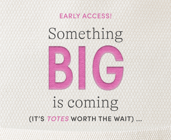 Something BIG is coming