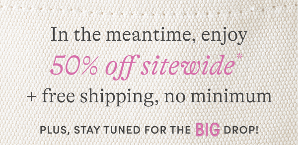 50% off sitewide