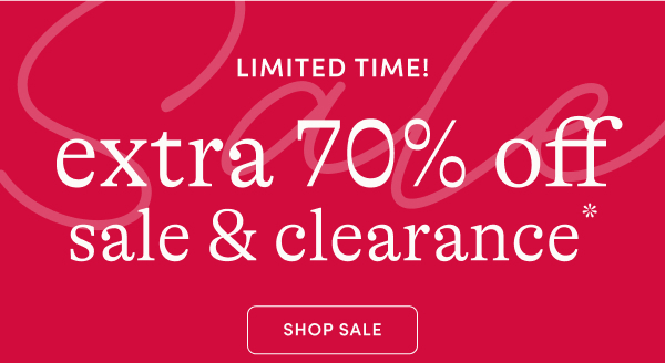 70% off sale & clearance