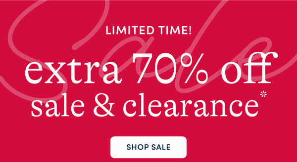70% off sale & clearance
