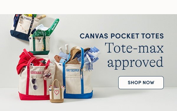 Canvas Pocket Totes