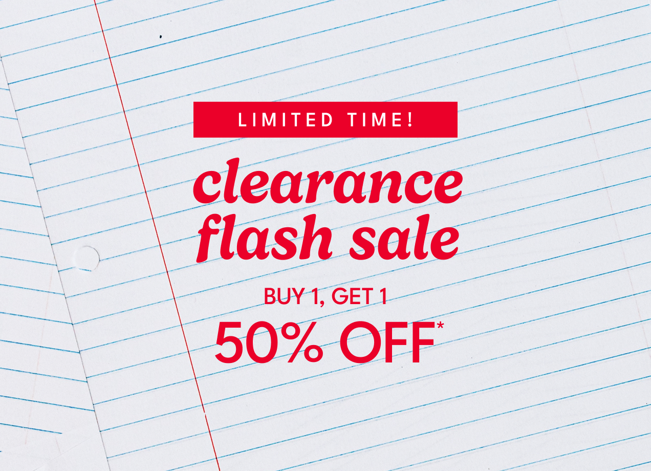 Limited Time! | clearance flash sale | Buy 1, Get 1 50% Off* | Shop Now