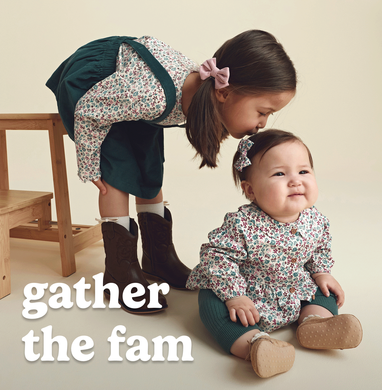 JUST IN FOR FALL | Sibling-matching prints & cozy knits made for leaf peeping, pumpkin patches & family photos. | Shop Family Matching