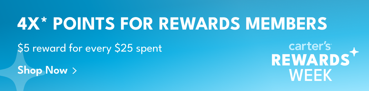 4X* points for rewards members | $5 reward for every $25 spent | Shop Now >