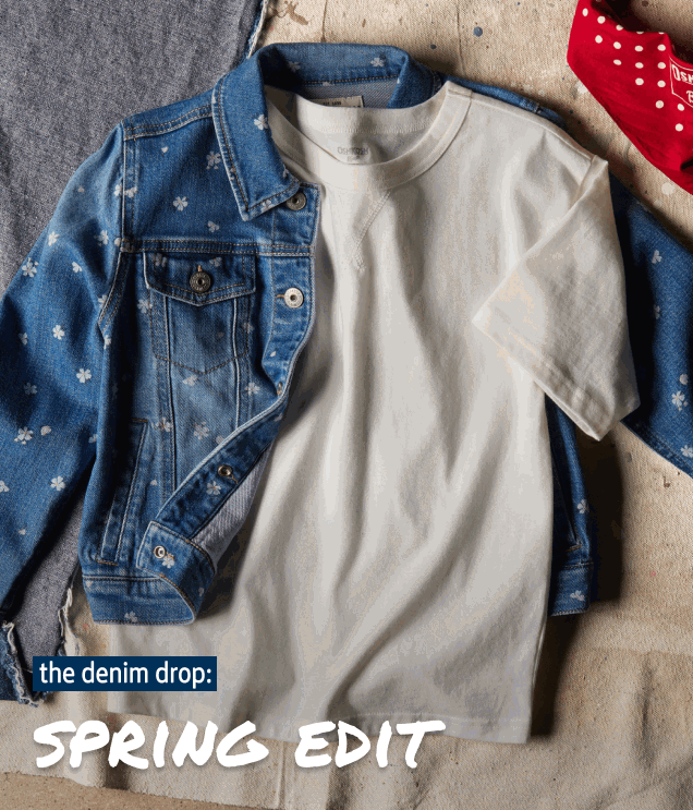 the denim drop: SPRING EDIT