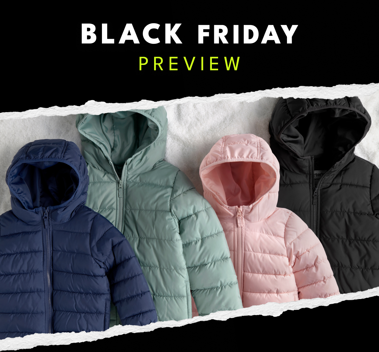 BLACK FRIDAY PREVIEW
