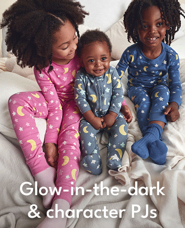 Glow-in-the-dark & character PJs