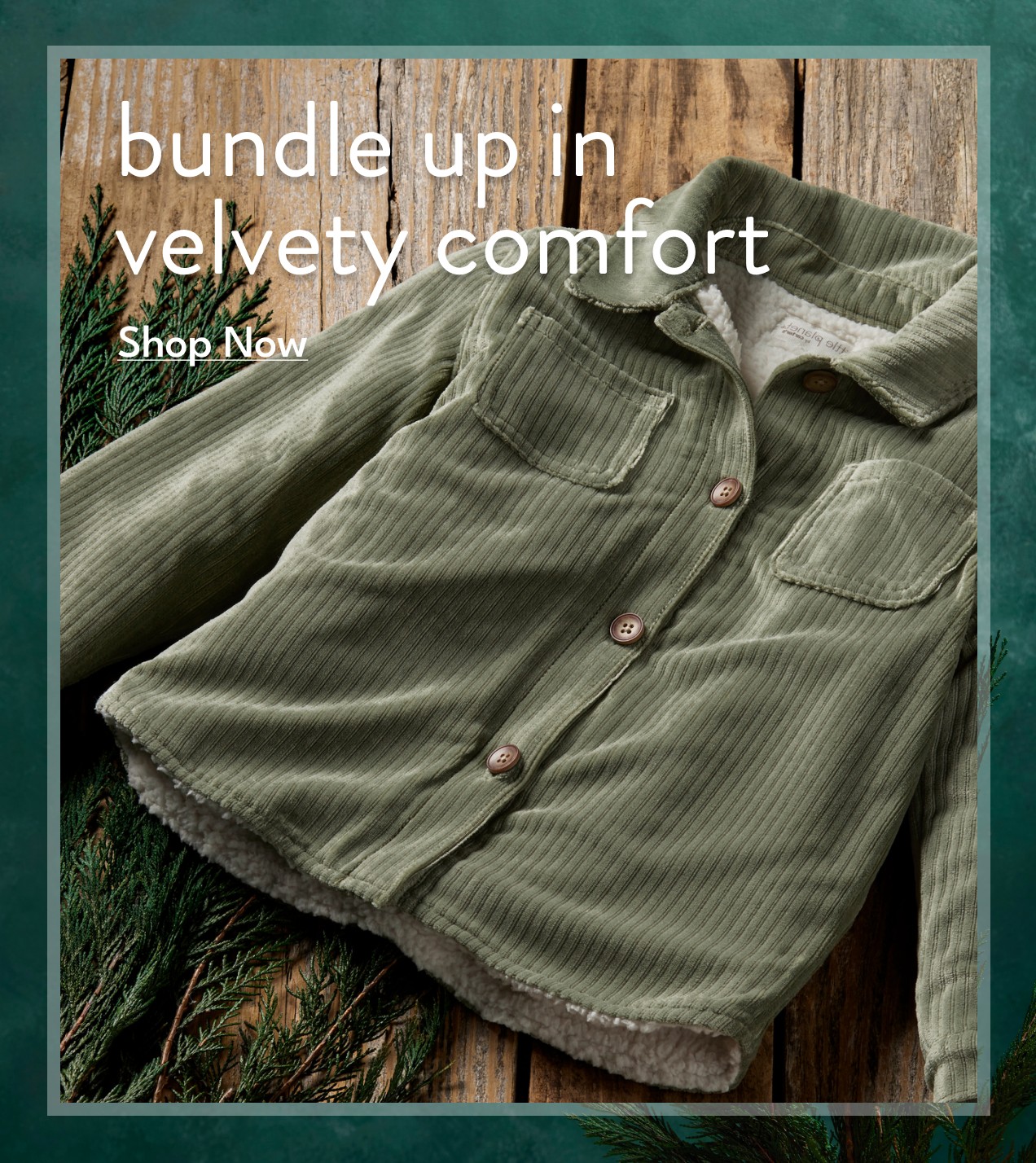 bundle up in velvety comfort | Shop Now