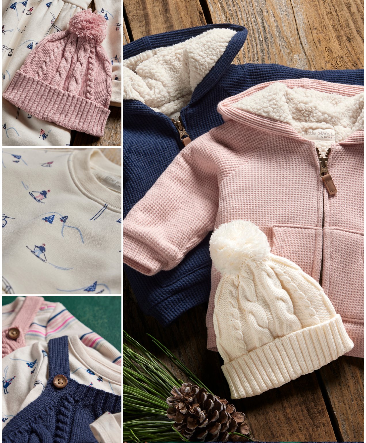 bundle up in our signature styles