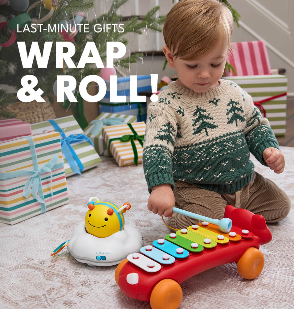 last-minute gifts | wrap & roll!