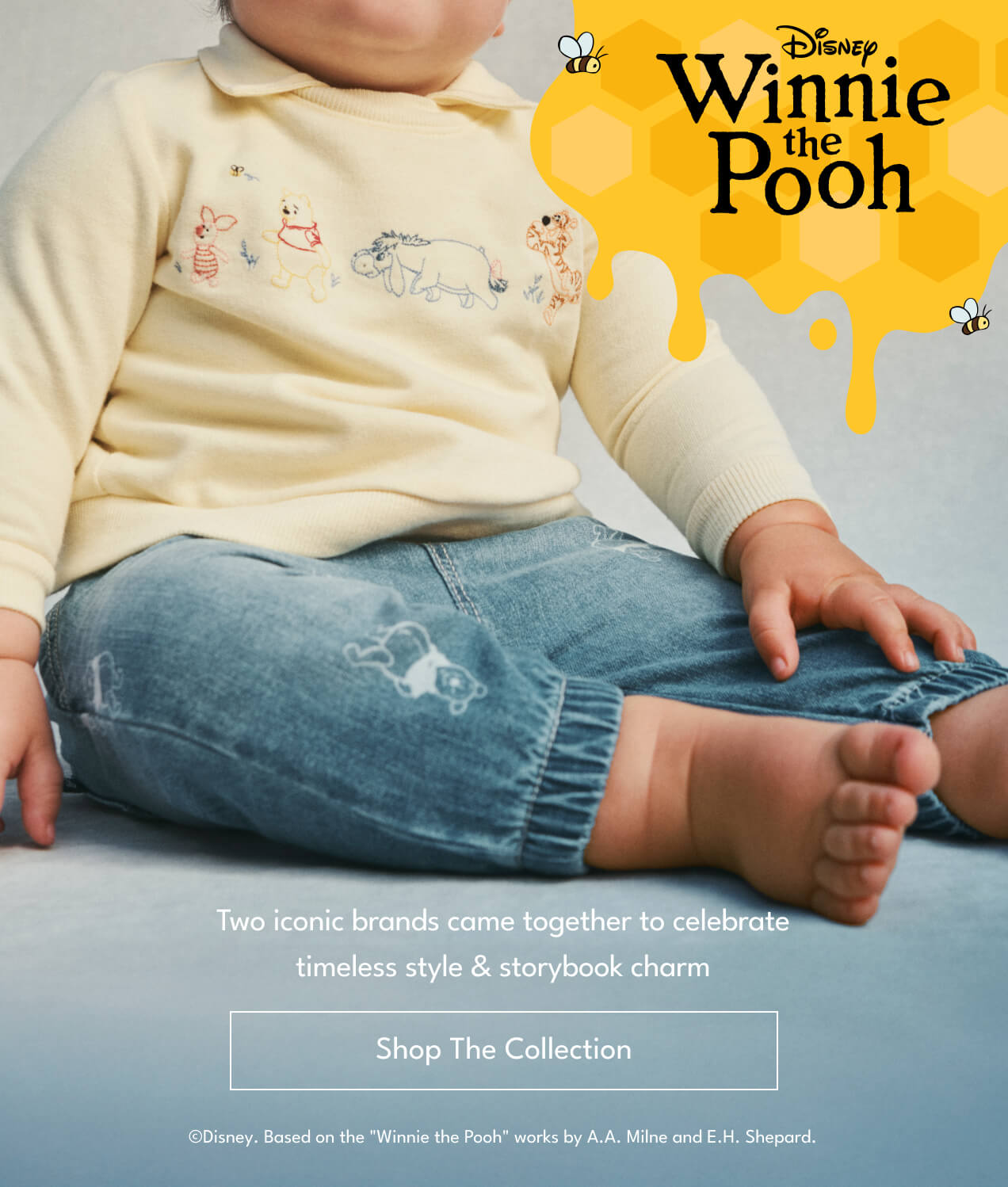 Disney Winnie the Pooh | Two iconic brands came together to celebrate timeless style & storybook charm | Shop The Collection